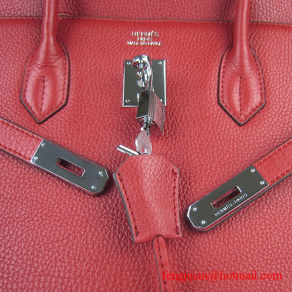 Hermes Birkin 40cm Togo Bag Red 6099